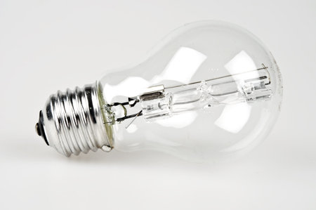 Isolated bulb on white background