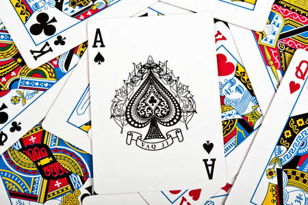 Many game cards close upのeditorial素材