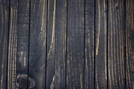 Empty black wooden table close-upの写真素材