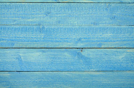 Empty blue wooden table backgroundの写真素材