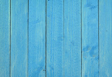 Empty blue wooden table backgroundの写真素材