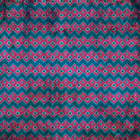 Aztec seamless grunge pattern vintage old backgroundの写真素材