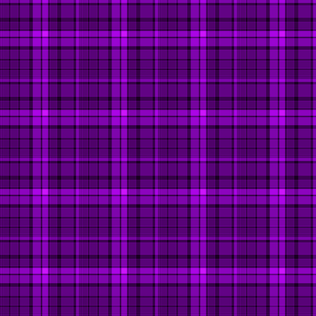 Seamless checkered plaid tartan pattern purple backgroundの写真素材
