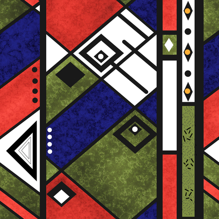 Seamless african ethno traditional texture pattern backgroundの写真素材