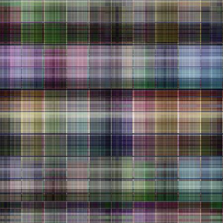 Seamless checkered plaid tartan pattern backgroundの写真素材