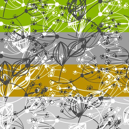Seamless floral blue small flowers pattern backgroundの写真素材