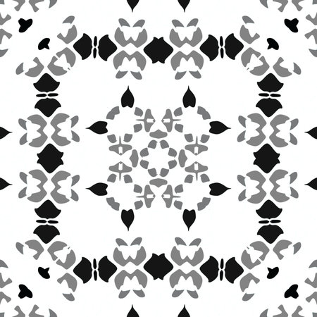 Seamless abstract traditional ethno african mosaic pattern retro backgroundの写真素材