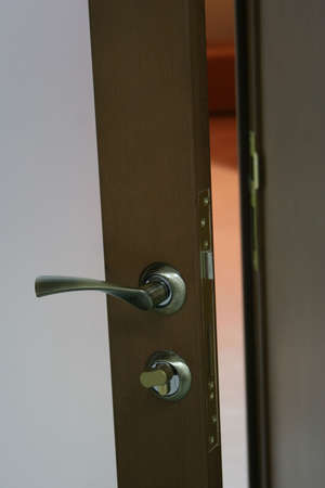 The lock and the open door