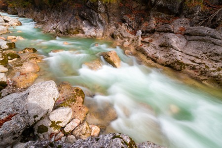 beautiful brandberger ache in austriaの写真素材