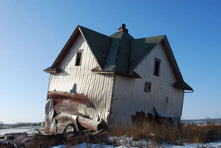 Dilapitated barnの写真素材