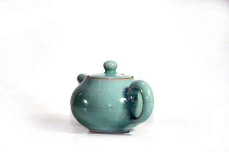 Porcelain teapotの写真素材