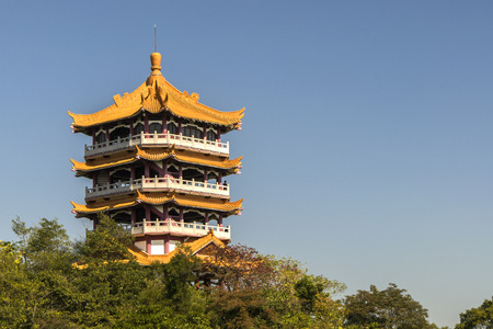 Guangzhou city sceneryのeditorial素材