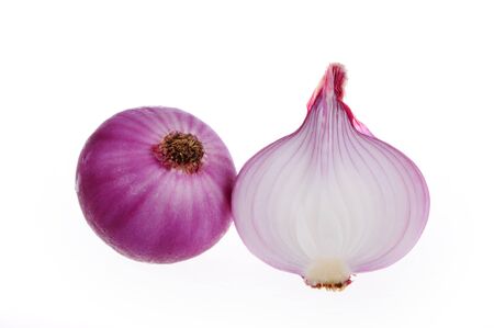 onions and slicesの写真素材