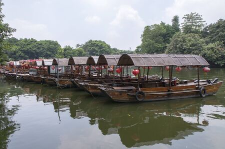 Guangzhou liwan Lake Parkの写真素材