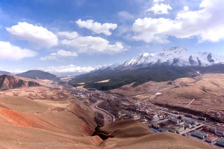  qilian mountain sceneryの写真素材