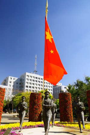 Yunnan Kunming city view during the dayのeditorial素材