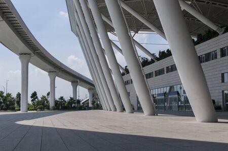 Guangzhou South railway station sceneryのeditorial素材