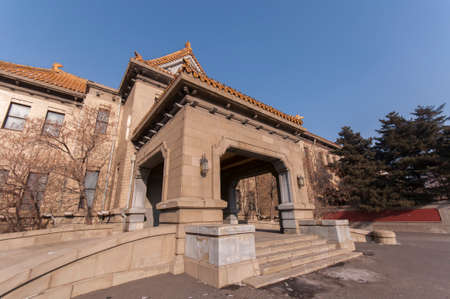 Jilin Changchun puppet emperor's Palace landscapeのeditorial素材