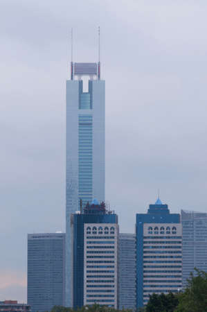 Guangzhou Pearl River new city sceneryのeditorial素材