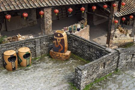 Foshan, Guangdong nanfeng ancient sceneryのeditorial素材