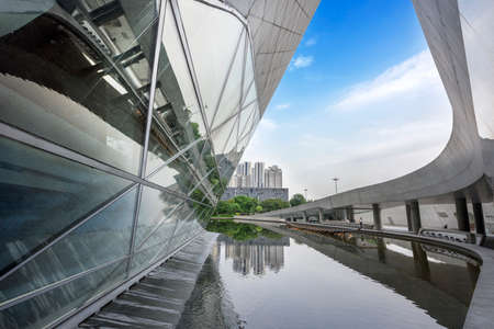 Guangzhou Opera House viewsのeditorial素材