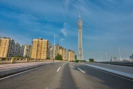 Canton Tower sceneryのeditorial素材
