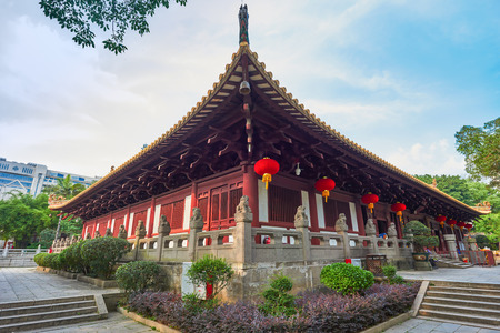 Guangzhou Guangxiaosi Temple sceneryのeditorial素材