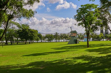 Trees in the parkのeditorial素材