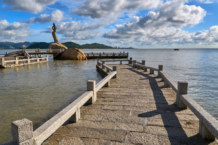 Zhuhai Guangdong City Sceneryの写真素材