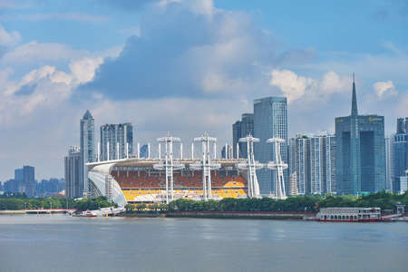 Guangzhou Pearl River new townのeditorial素材