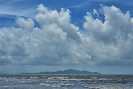 Clouds in the skyの写真素材