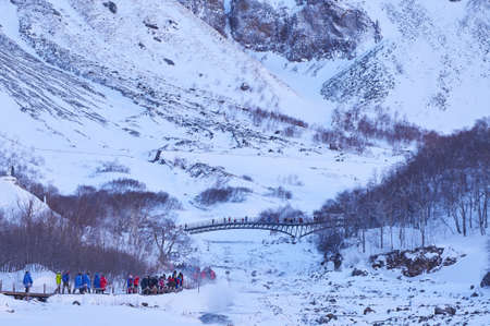Changbai Mountain Jilin sceneryのeditorial素材