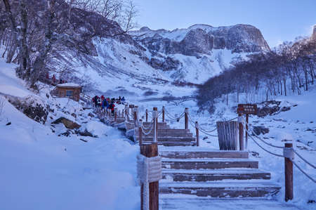 Changbai Mountain Jilin sceneryのeditorial素材