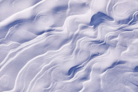 Closeup of snowの写真素材