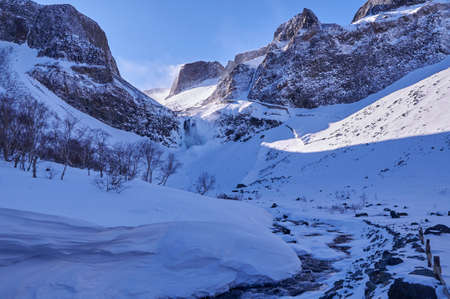 Changbai Mountain Jilin sceneryのeditorial素材