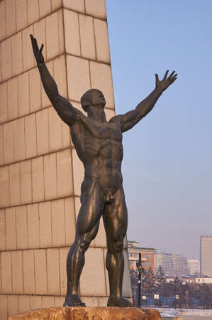 Figurine of a manのeditorial素材