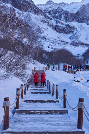 Changbai Mountain Jilin sceneryのeditorial素材