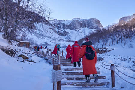Changbai Mountain Jilin sceneryのeditorial素材