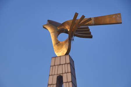 Closeup of sculptureのeditorial素材