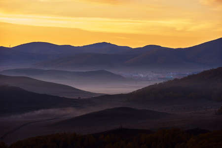 Grassland sceneryの写真素材