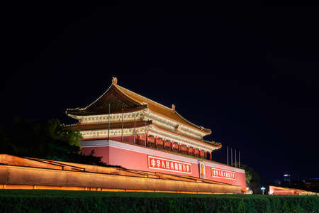 Beijing Tiananmen sceneryのeditorial素材