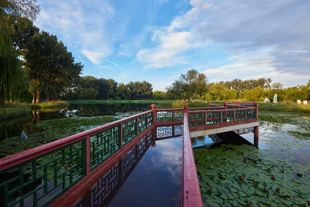 Beijing Old Summer Palace sceneryのeditorial素材