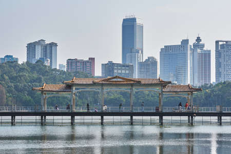 Guangzhou Luhu Parkのeditorial素材