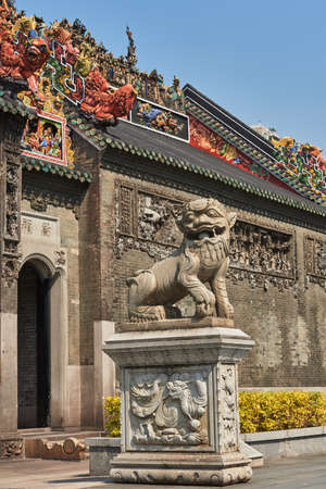 Guangzhou Chen Clan Academy sceneryのeditorial素材