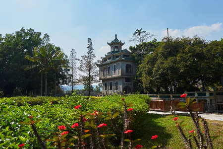 Guangdong Jiangmen Kaiping Diaolou sceneryのeditorial素材