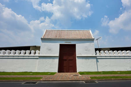 Walls outside the Grand Palace, Thailandのeditorial素材