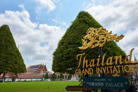 Grand Palace in Bangkok, Thailandのeditorial素材