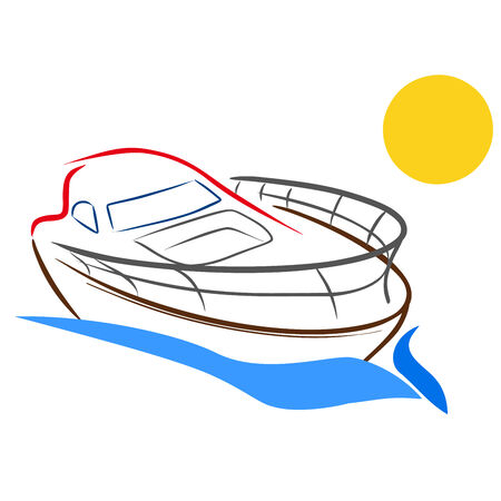 Yachtのイラスト素材