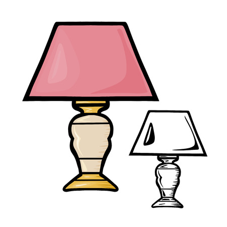 Table Lampsのイラスト素材