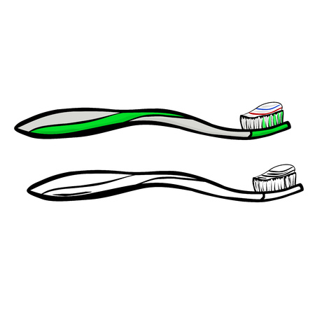 Toothbrushのイラスト素材